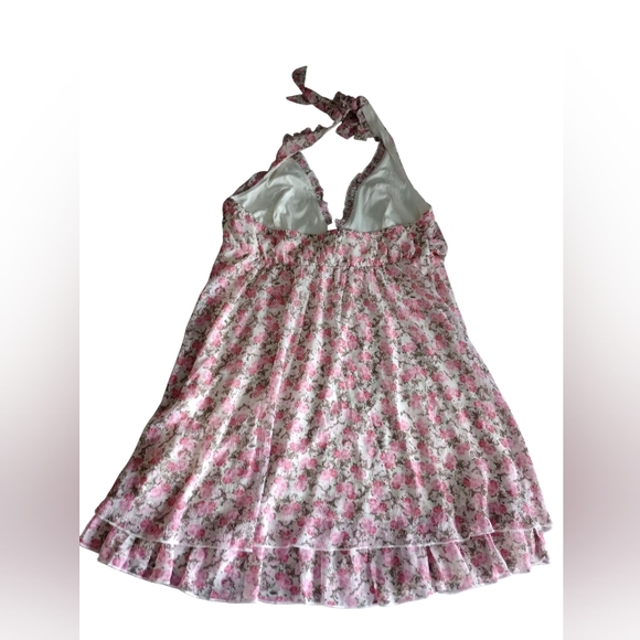 🙂Wild Fable Floral Halter Neck Dress Size Large NWT - Picture 4 of 8